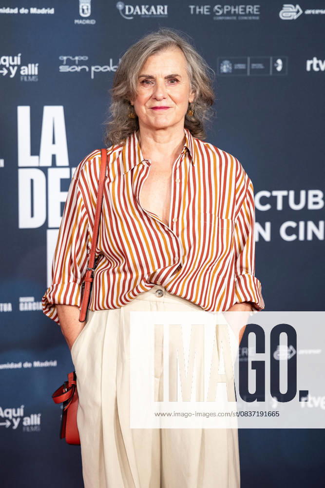 Ana Gracia attends the premiere of La Deuda in Madrid, the new Spanish film directed by and starring Daniel Guzman. Madrid SPAIN - ZUMAc270 20251014_zip_c270_032