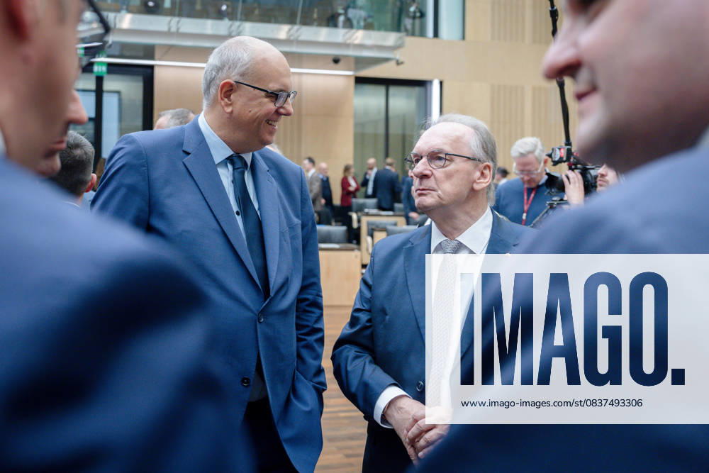Sitzung, Bundesrat, Berlin Sitzung, Bundesrat, Berlin, Ministerpräsident, Reiner Haseloff, Bürgermeister, Andreas Bovenschulte Berlin Berlin GER