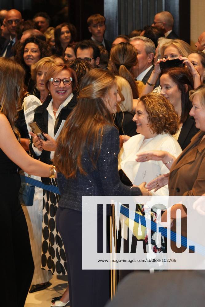 Spanish King Felipe VI and Queen Letizia with Princess Leonor de Borbon and Sofia de Borbon during the celebration of the 33th edition of the concert of the Princess of Asturias Awards 2025 in Oviedo, on Thursday 23 October 2025. Cordon Press