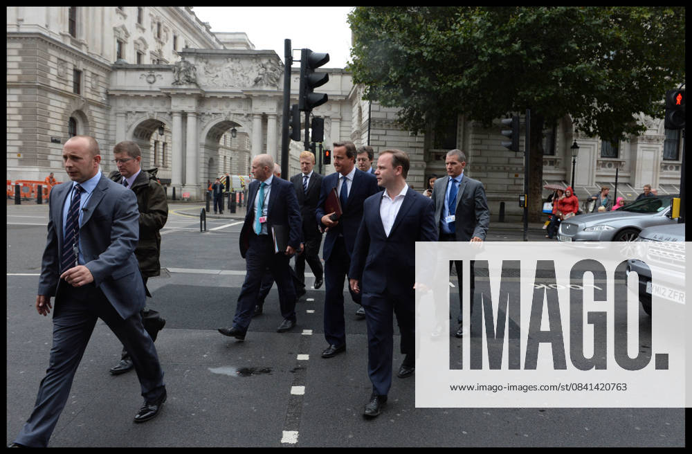 London, United Kingdom. David Cameron diagnosed with prostate cancer. Former Prime Minister David Cameron has today annoucned in an interview with The Sunday Times that he has been diagnosed with Prostate Cancer. Lord Cameron says the test came following his wife Samantha listening to an interview on the radio which spurred him on to get a test in 2024. Prime Minister David Cameron walks across Whitehall on his way to Parliament as he leaves No10 Downing Street. 01 09 2014.