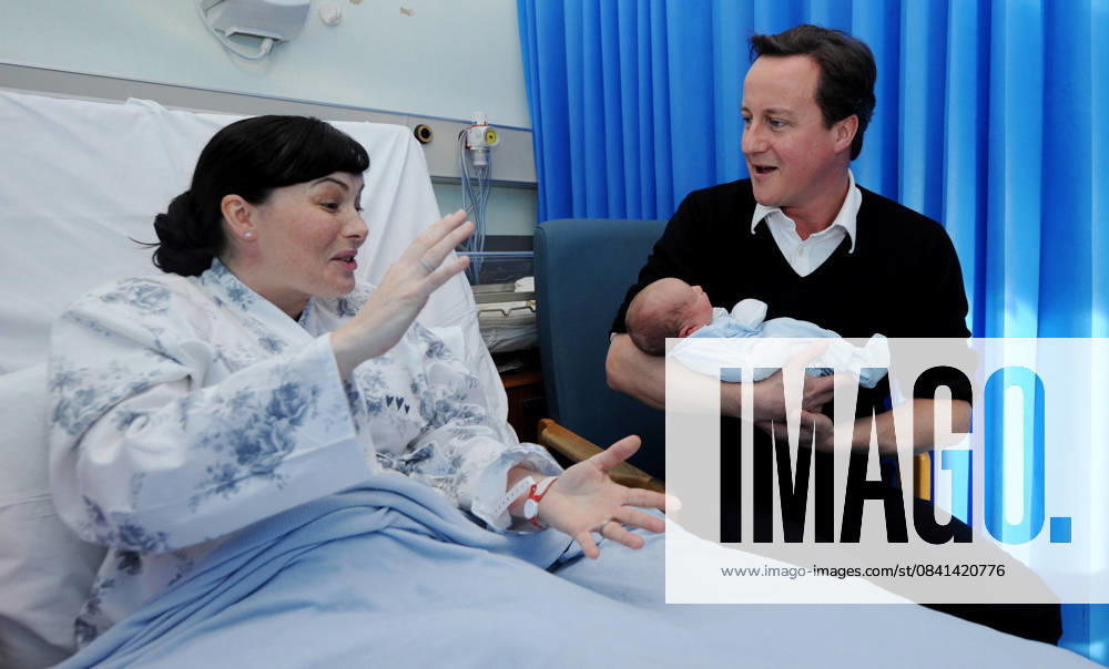 London, United Kingdom. David Cameron diagnosed with prostate cancer. Former Prime Minister David Cameron has today annoucned in an interview with The Sunday Times that he has been diagnosed with Prostate Cancer. Lord Cameron says the test came following his wife Samantha listening to an interview on the radio which spurred him on to get a test in 2024. Leader of the Conservative Party David Cameron meets Lindsay Bowden and her new born son John as he visits the Maternity Ward of Chelsea and Westminster Hospital. 03 01 2010.