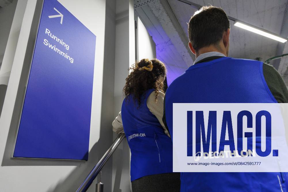 Illustration picture taken during the opening of the Decathlon City sports goods store in Brussels on Thursday 11 December 2025. NICOLASxMAETERLINCK 148140478