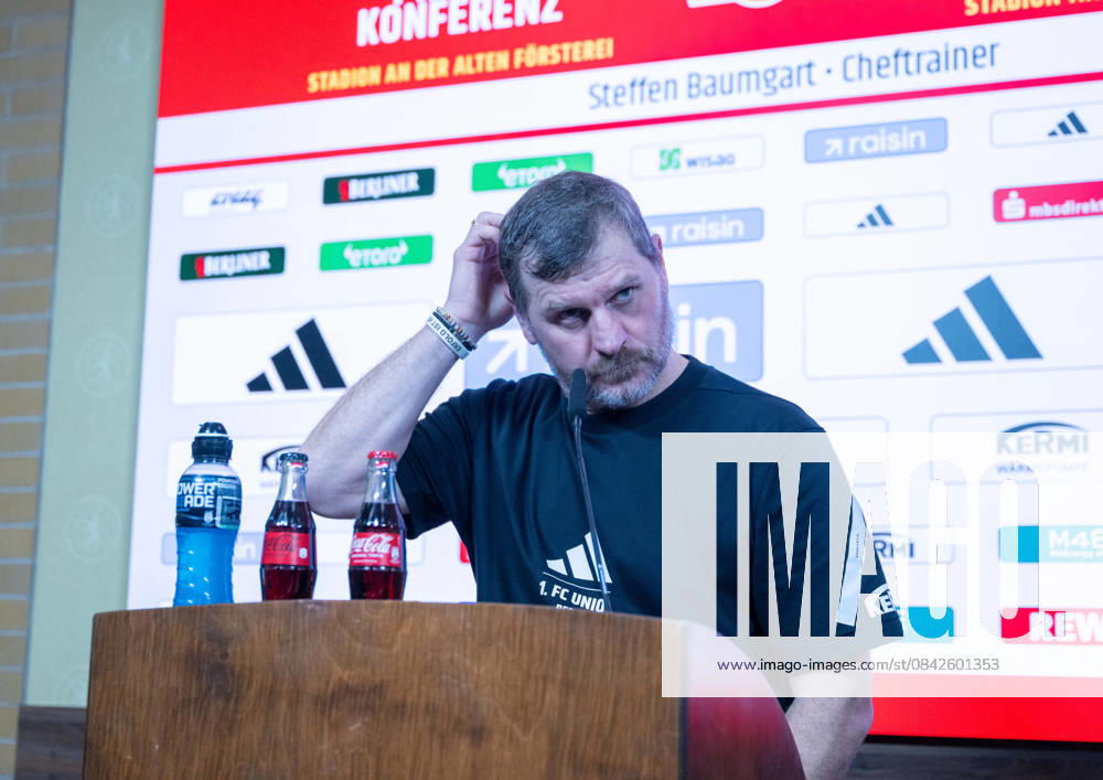 Fußball, Herren, Saison 2025 2026, 1. Bundesliga, 1. FC Union Berlin, Trainer Steffen Baumgart (1. FC Union Berlin), 11.12. 2025,