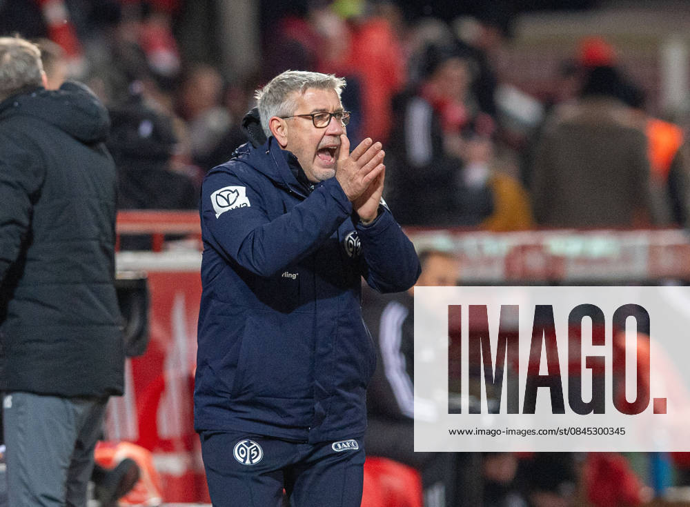 Fußball, Herren, Saison 2025 2026, 1. Bundesliga (16. Spieltag), 1. FC Union Berlin - 1. FSV Mainz 05, Trainer Urs Fischer (Mainz), 10.01.2026,