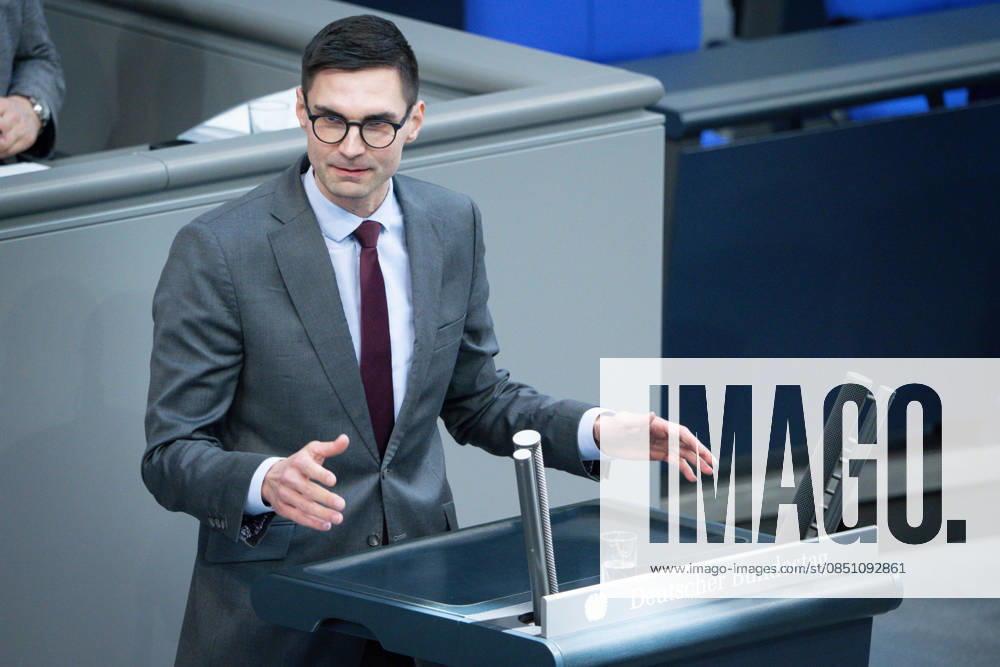 Deutscher Bundestag, 65. Plenarsitzung Sepp Mueller (CDU) im Portrait bei seiner Rede zum Tagesordnungspunkt Kraftstoffmaßnahmenpaket, Energiepreissteigerungen bei der 65. Sitzung des Deutschen Bundestag in Berlin, 19.03.2026 Berlin Berlin