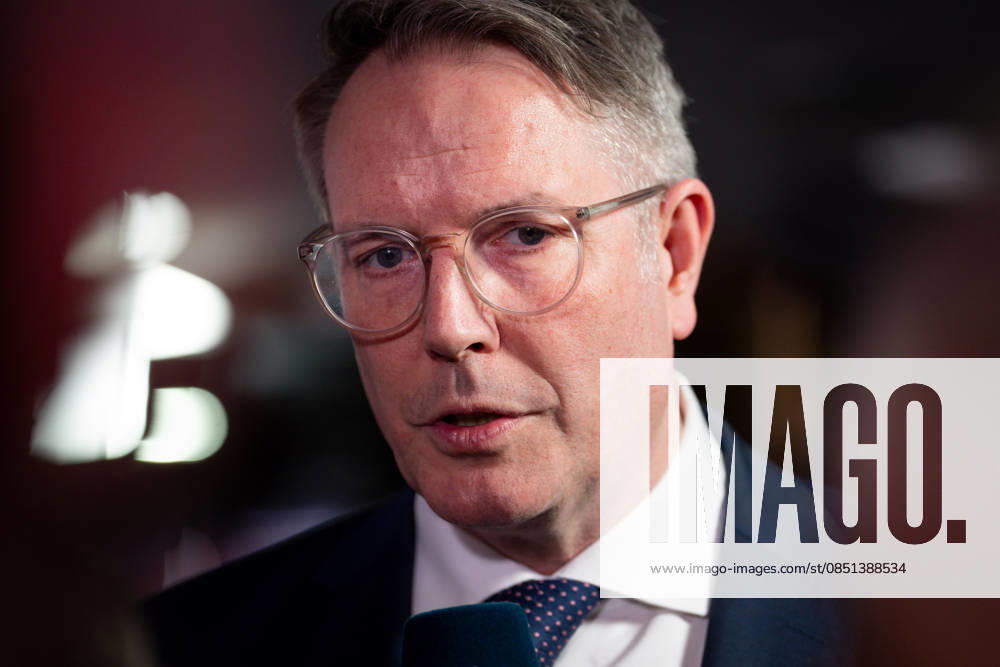 Landtagswahl Rheinland-Pfalz Alexander Schweitzer Spitzenkandidat der SPD der Landtagswahl in Rheinland-Pfalz im Fernsehinterview im Rahmen der Landtagswahl 2026 in Rheinland-Pfalz, Mainz, 22.03.2026 Mainz Rheinland-Pfalz Deutschland