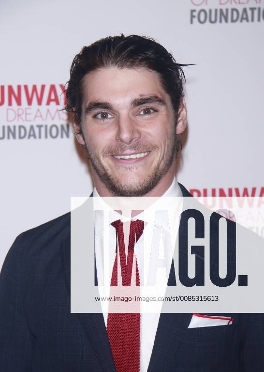NEW YORK, NY - SEPTEMBER 5: RJ Mitte at the Runway of Dreams Foundation Fashion Revolution Event at Cipriani in New York City on September 5, 2018.