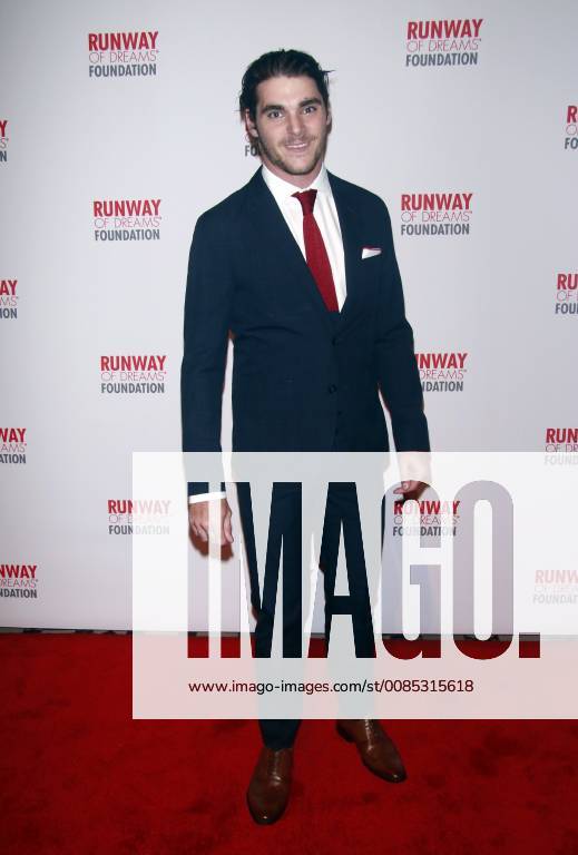NEW YORK, NY - SEPTEMBER 5: RJ Mitte at the Runway of Dreams Foundation Fashion Revolution Event at Cipriani in New York City on September 5, 2018.