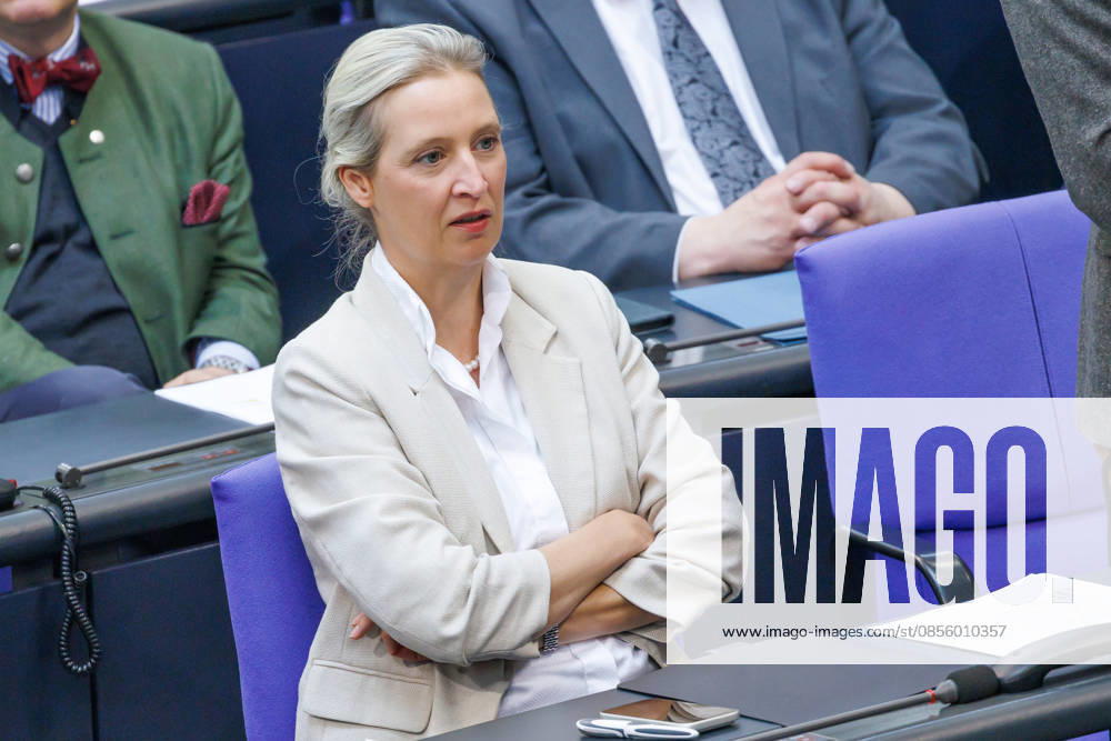Bundestag Alice Weidel (AfD) im Deutschen Bundestag am 08.05.26 in Berlin. Berlin Berlin Deutschland Bundestag