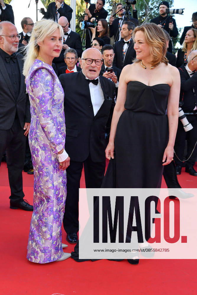 Susanne Wolff, Volker Schlöndorff und Martina Gedeck bei der The Beloved Premiere in Cannes am 16.05.2026
