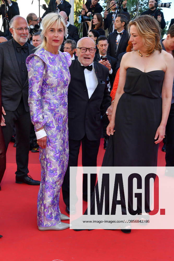 Susanne Wolff, Volker Schlöndorff und Martina Gedeck bei der The Beloved Premiere in Cannes am 16.05.2026