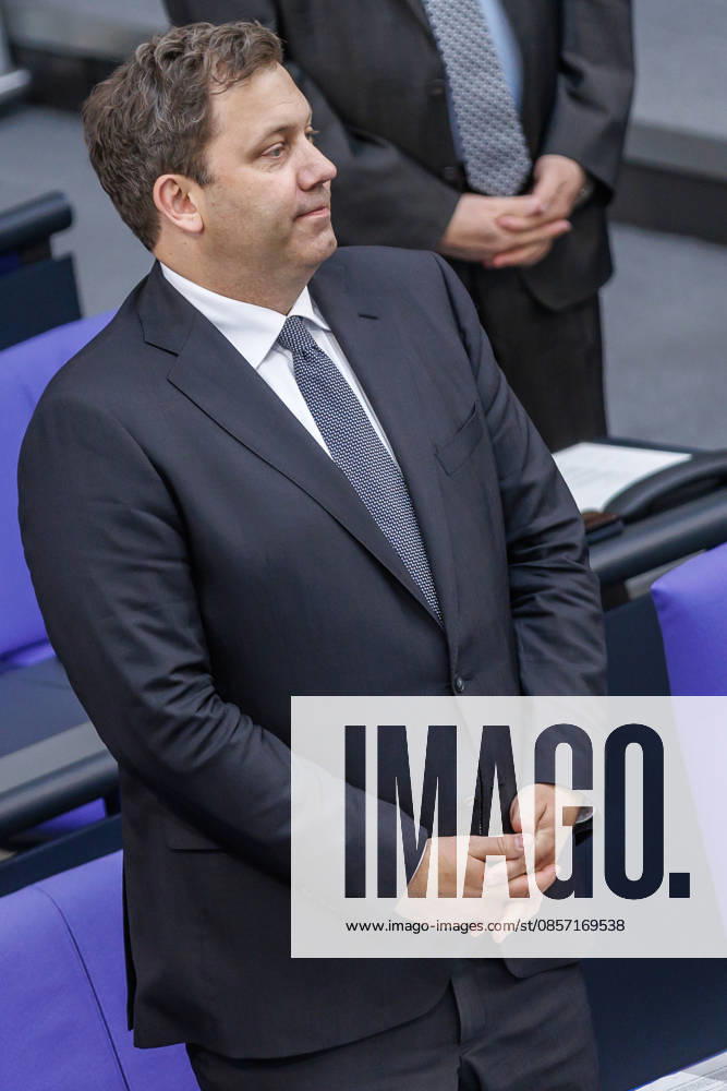 Bundestag Lars Klingbeil (SPD), Bundesfinanzminister im Deutschen Bundestag am 20.05.26 in Berlin. Berlin Berlin Deutschland Bundestag