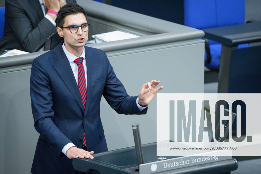 Deutscher Bundestag, 80. Plenarsitzung Sepp Mueller (CDU) im Portrait bei seiner Rede zum Tagesordnungspunkt EU-Gebaeuderichtlinie, Energieunabhängigkeit bei der 80. Sitzung des Deutschen Bundestag in Berlin, 21.05.2026 Berlin Berlin Deutschland