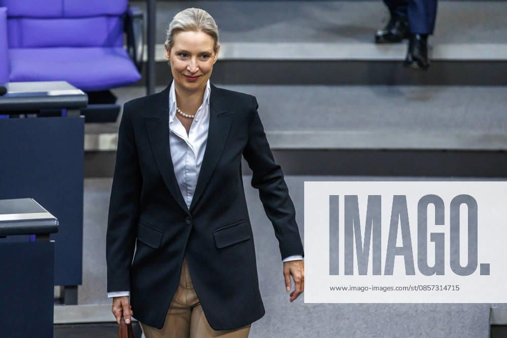 Bundestag Alice Weidel (AfD) im Deutschen Bundestag am 22.05.26 in Berlin. Berlin Berlin Deutschland Bundestag