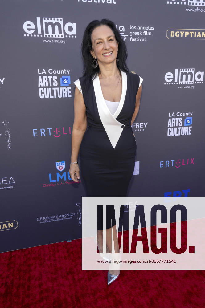Katerina Zacharia bei der Eröffnung vom 20. Los Angeles Greek Film Festival im Egyptian Theatre. Los Angeles
