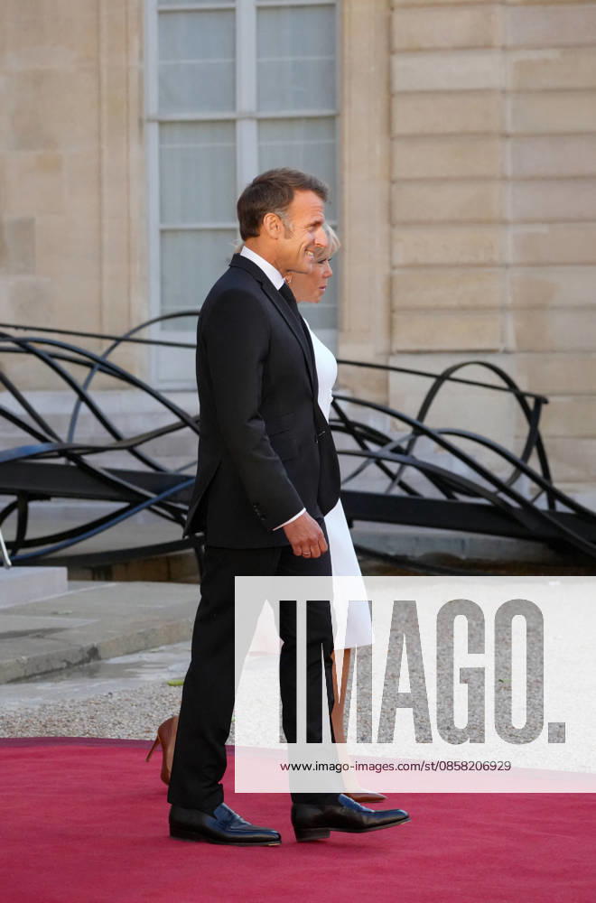 President Emmanuel Macron, Brigitte Macron The French presidential couple will host the President of Rwanda and his wife at the Élysée Palace in Paris for a state dinner on 2 June 2026 Anne Sophie Guebey Bestimage The French presidential couple will host the President of Rwanda and his wife at the Élysée Palace in Paris for a state dinner on 2 June 2026 Paris France