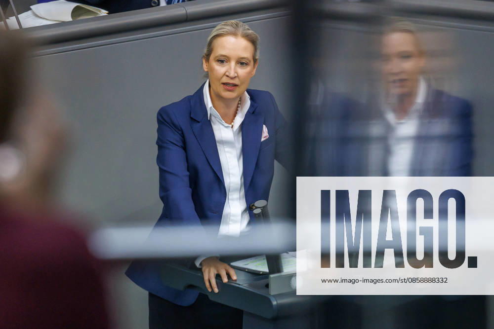 Bundestag Alice Weidel (AfD) im Deutschen Bundestag am 11.06.26 in Berlin. Berlin Berlin Deutschland Bundestag