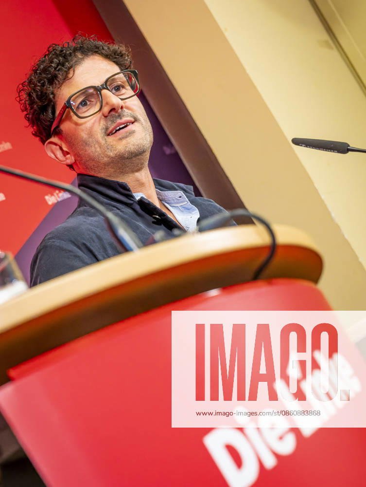 Luigi Pantisano EUR, Deutschland, Berlin, 06.07.2026: Pressekonferenz von Luigi Pantisano Vorsitzender der Partei Die Linke im Karl-Liebknecht-Haus zu aktuellen Themen.