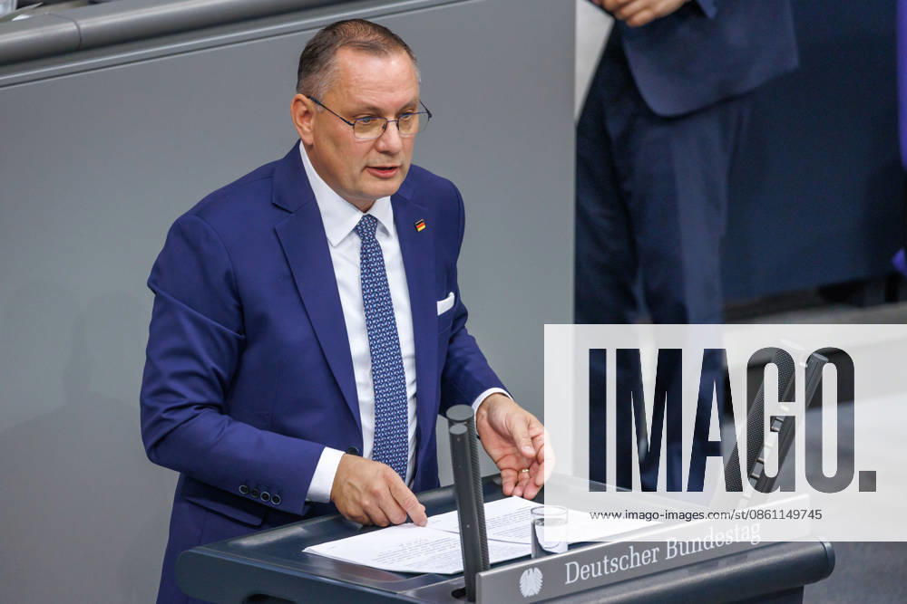 Bundestag Tino Chrupalla (AfD) im Deutschen Bundestag am 09.07.26 in Berlin. Berlin Berlin Deutschland Bundestag