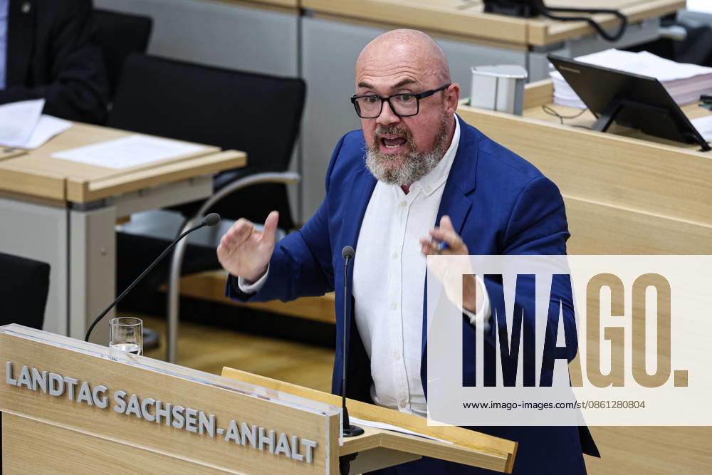 Dr. Hans Thomas Tillschneider (AfD) - Landtagssitzung im Landtag von Sachsen Anhalt