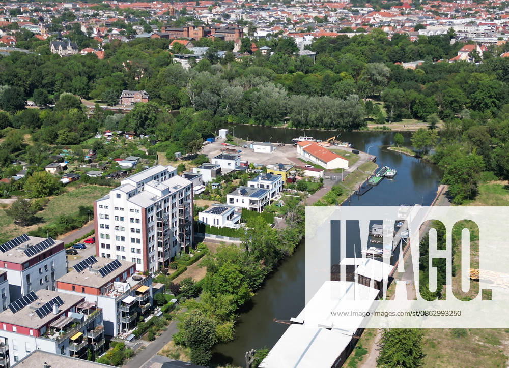 Halle Saale Halle (Saale) Halle Saale Sachsen-Anhalt Ansicht Stadtansicht Sachsen Anhalt Ansicht Sophienhafen ï¿½