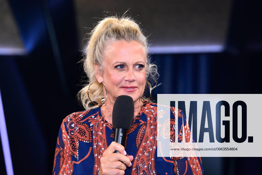 Barbara Schoeneberger during the NDR Talk Show at NDR Studios on August 7, 2026 in Hamburg, Germany NDR Talk Show on August 7, 2026 in Hamburg, Germany