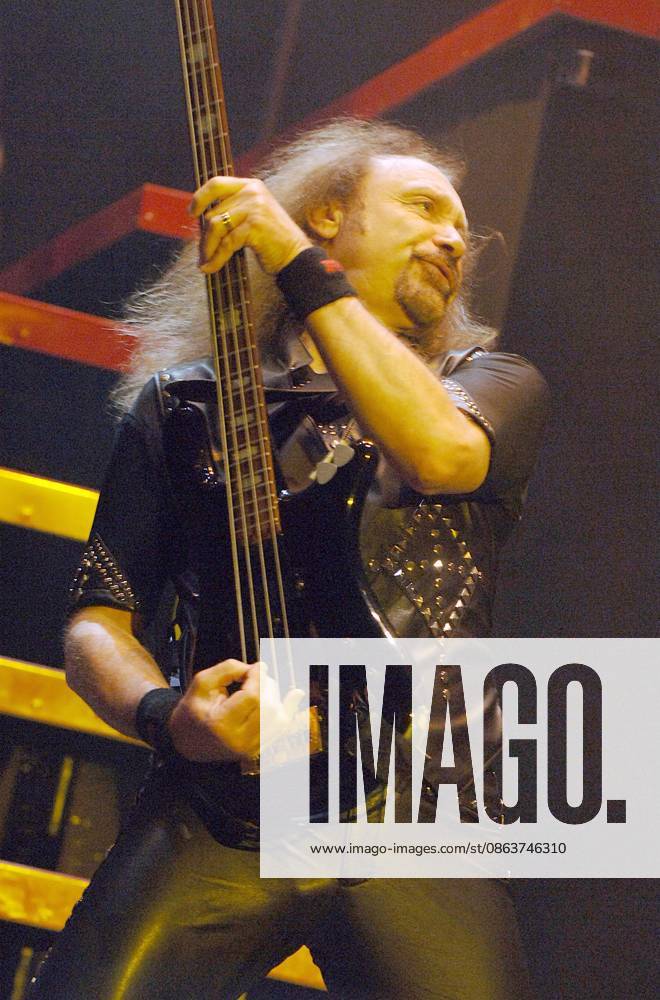 Judas Priest - Metal Masters Tour August 18, 2008 - Burgettstown, PA, U.S. - 16 August 2008 - Burgettstown, Pennsylvania - Ian Hill of Judas Priest . Judas Priest performs during the Metal Masters Tour at Post-Gazette Pavilion. Photo Credit: Jason L. Nelson AdMedia