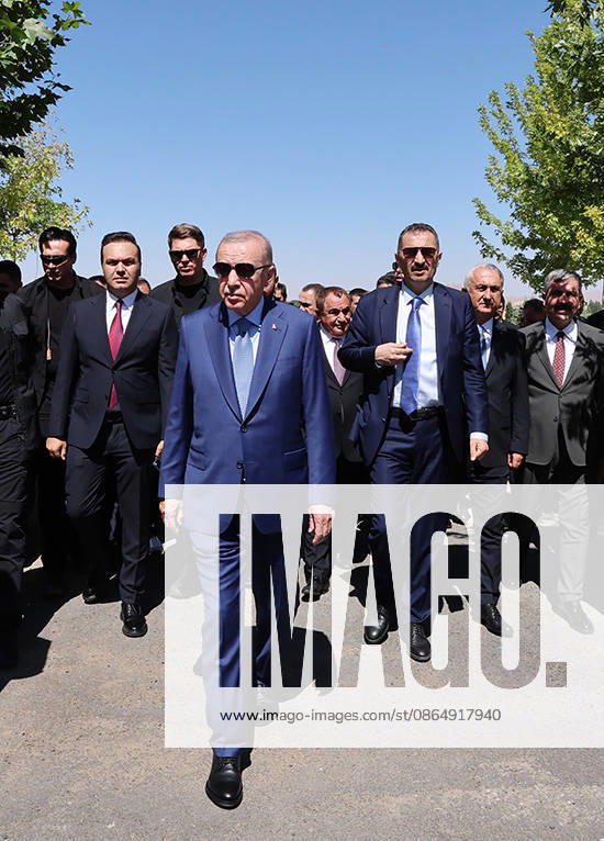 Turkish President Erdogan Attends 955th Anniversary of Manzikert Victory Turkish President Recep Tayyip Erdogan attends a ceremony marking the 955th anniversary of the Victory of Manzikert at the Battle of Manzikert Historical National Park in eastern Türkiye, on August 26, 2026. The commemoration marks the 1071 Battle of Manzikert and the conquest of Anatolia. Photo by Turkish presidency apaimages Istanbul Istanbul Turkey 260826_T__rkiye_TPO_00(2)