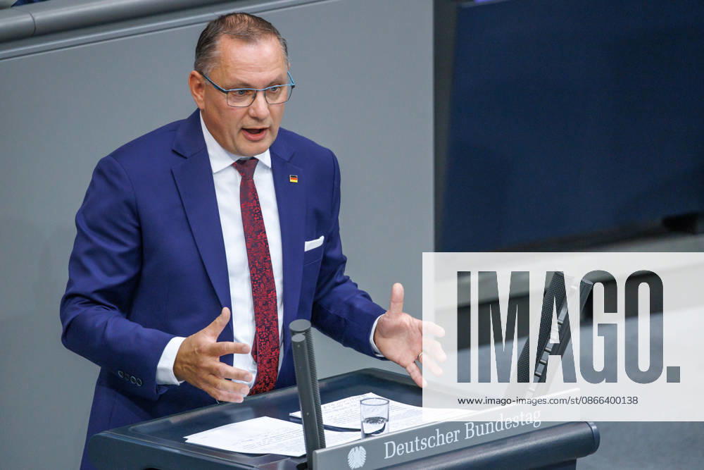 Bundestag Tino Chrupalla (AfD) im Deutschen Bundestag am 09.09.26 in Berlin. Berlin Berlin Deutschland Bundestag