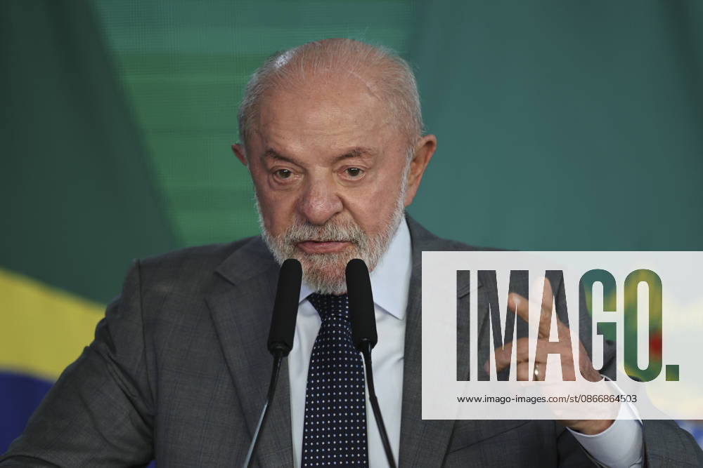 Brazilian President Lula da Silva attends a ceremony at the Planalto Palace in Brasilia BRASILIA, BRAZIL - SEPTEMBER 14: Brazil s President Luiz Inacio Lula da Silva attends a ceremony at the Planalto Palace in Brasilia, Brazil, September 14, 2026. Mateus Bonomi Anadolu Brasilia Brazil. Editorial use only. Please get in touch for any other usage.