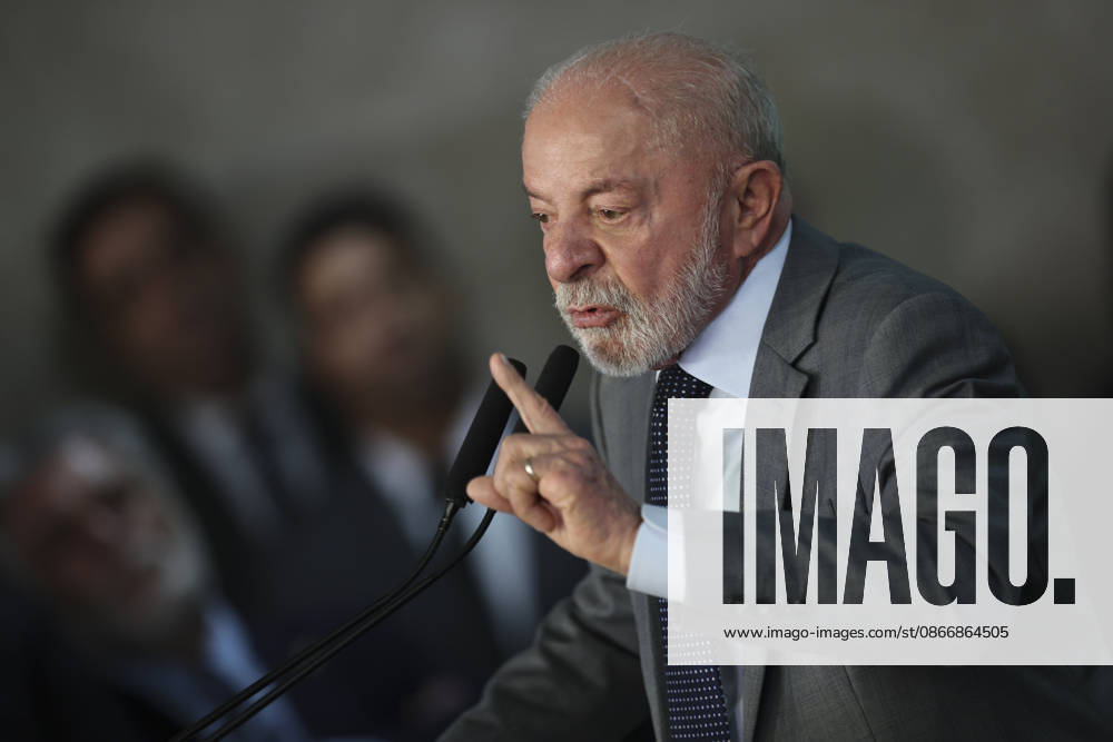 Brazilian President Lula da Silva attends a ceremony at the Planalto Palace in Brasilia BRASILIA, BRAZIL - SEPTEMBER 14: Brazil s President Luiz Inacio Lula da Silva attends a ceremony at the Planalto Palace in Brasilia, Brazil, September 14, 2026. Mateus Bonomi Anadolu Brasilia Brazil. Editorial use only. Please get in touch for any other usage.