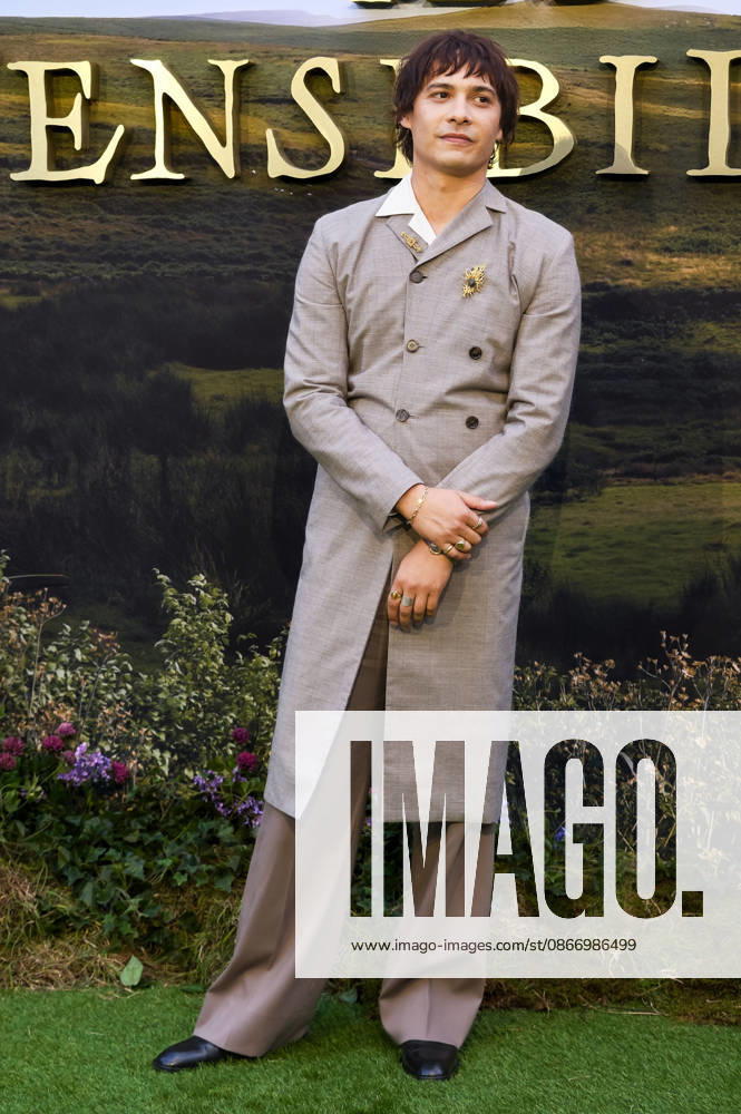 Frank Dillane bei der Premiere des Kinofilms Sense and Sensibility Sinn und Sinnlichkeit im Odeon Luxe Leicester Square. London