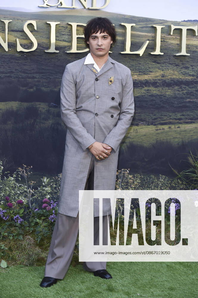 Frank Dillane bei der Premiere des Kinofilms Sense and Sensibility Sinn und Sinnlichkeit im Odeon Luxe Leicester Square. London