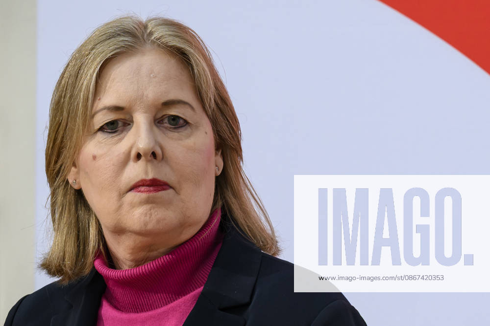 Im Bild v.l.: Bärbel Bas, GER, Berlin, SPD Pressekonferenz nach den Wahlen in Berlin und Mecklenburg Vorpommern - MV, im Atrium, Willy-Brandt-Haus, Wilhelmstraße 141, 10963 Berlin, 21.09.2026,