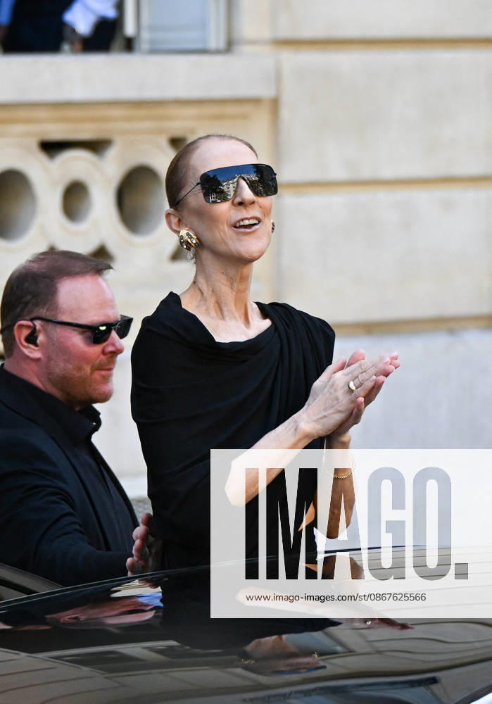 Celine Dion Leaves Her Hotel - Paris Celine Dion spend time with fans before her concert, at hotel Royal Monceau in Paris, France on September 23, 2026. Photo by Lionel Urman ABACAPRESS.COM Paris France