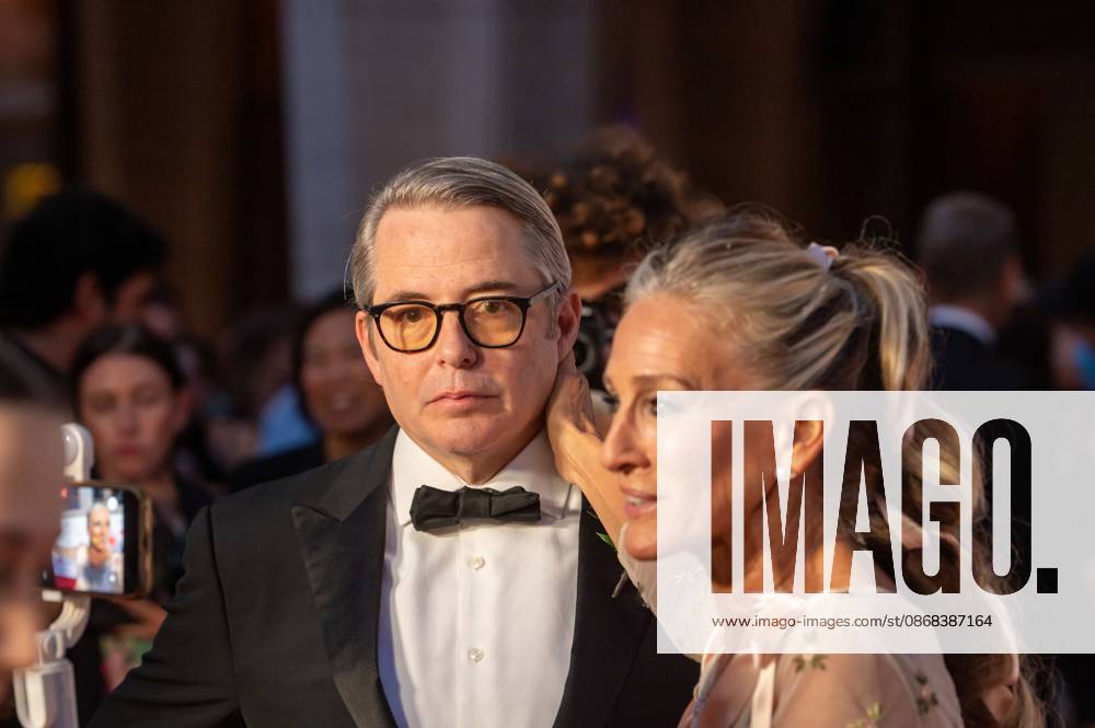 (L-R) Matthew Broderick and Sarah Jessica Parker attend.The New York City Ballet 2026 Fall Gala at David H. Koch Theater, Lincoln Center on October 01, 2026 in New York City. New York United States - ZUMAs197 20261001_aaa_s197_940