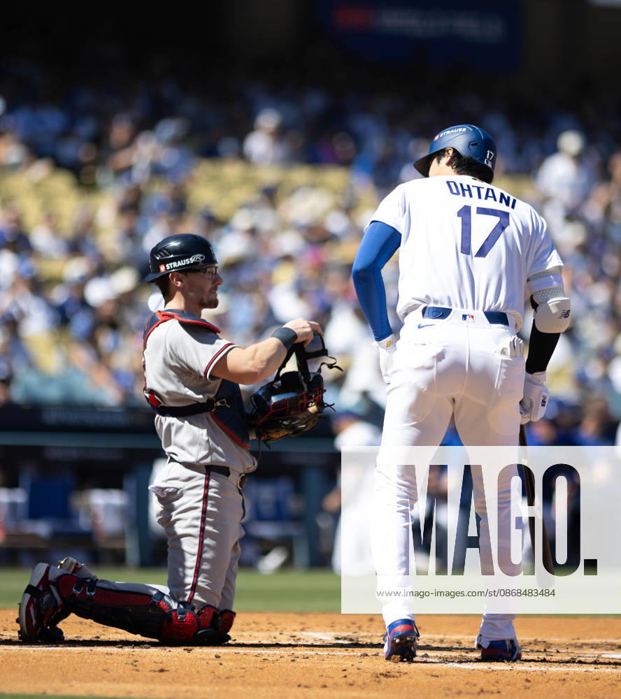 Los Angeles Dodgers Shohei Ohtani during Game 1 of the NLDS between the Los Angeles Dodgers and Atlanta Braves at Dodger Stadium today Saturday 3 October 2026 .I. . Los Angeles USA - ZUMAa60_ 20261003_zaf_a60_018