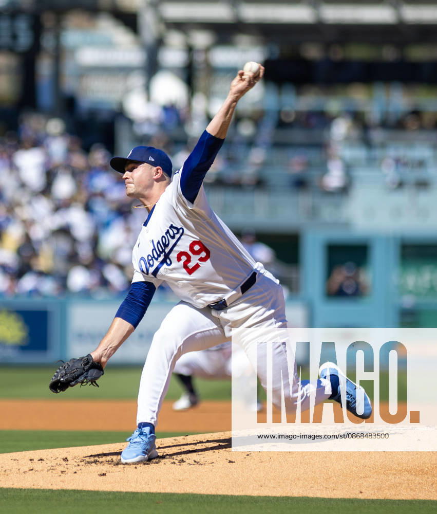 Los Angeles Dodgers pitchers Tarik Skubal during Game 1 of the NLDS between the Los Angeles Dodgers and Atlanta Braves at Dodger Stadium today Saturday 3 October 2026 .I. . Los Angeles USA - ZUMAa60_ 20261003_zaf_a60_020