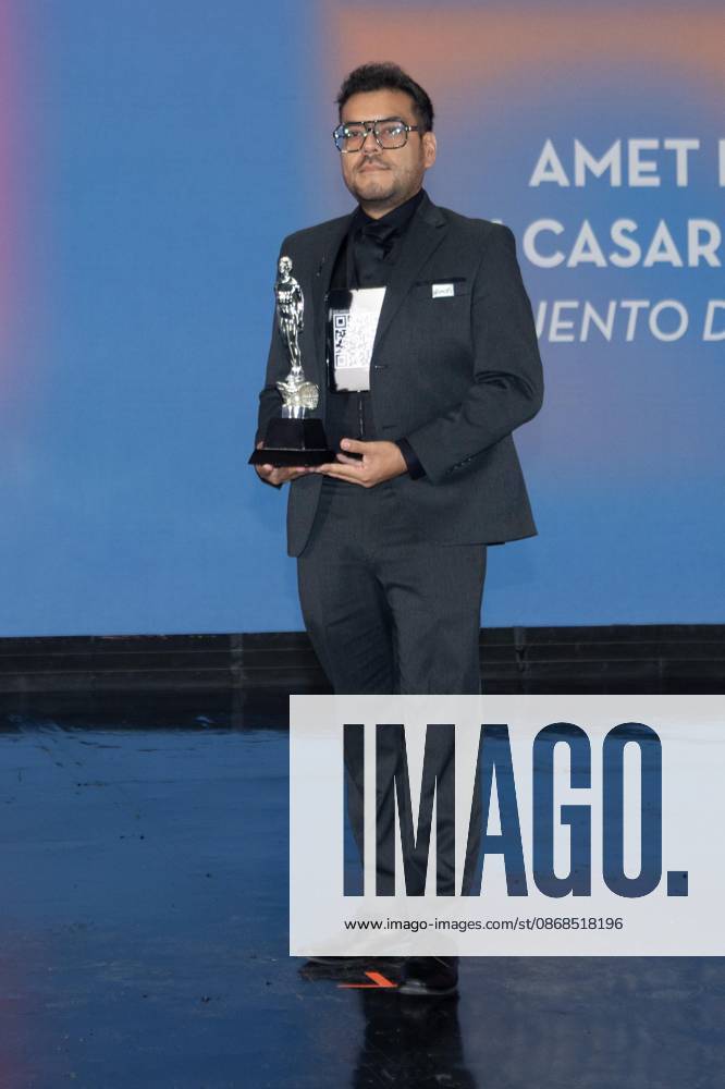 TO-45341 & x2013; Mexico City. October 3, 2026. Gaston Alvarez wins an Ariel Award at the 68th Ariel Awards ceremony presented by the Mexican Academy of Cinematographic Arts and Sciences (AMACC), held at Churubusco Studios in Mexico City. Clasos.com.mx - ZUMAcs4_ 20261004_faa_cs4_031