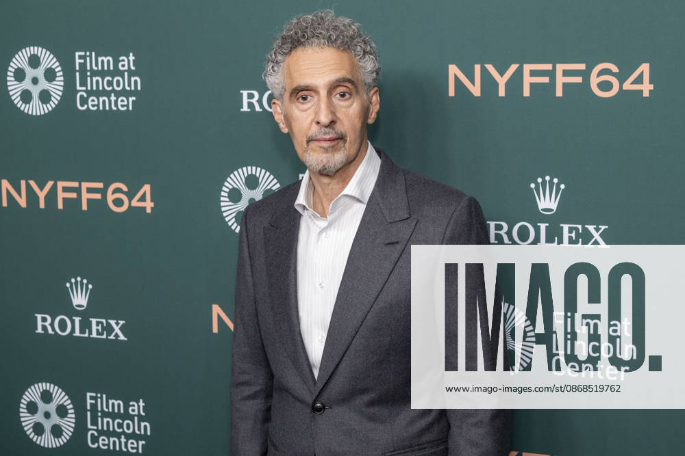 JOHN TURTURRO attends the premiere of A Statement at the 64th annual New York Film Festival at Alice Tully Hall, Lincoln Center in New York. 3 October 2026 New York USA - ZUMAa265 20261003_zep_a265_019