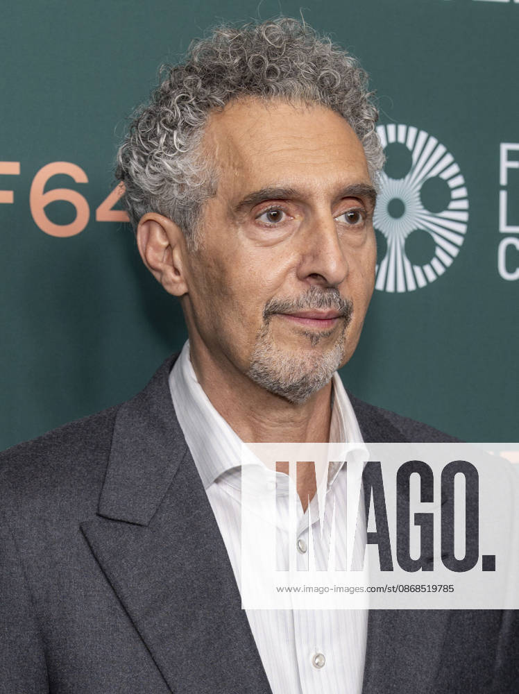JOHN TURTURRO attends the premiere of A Statement at the 64th annual New York Film Festival at Alice Tully Hall, Lincoln Center in New York. 3 October 2026 New York USA - ZUMAa265 20261003_zep_a265_012