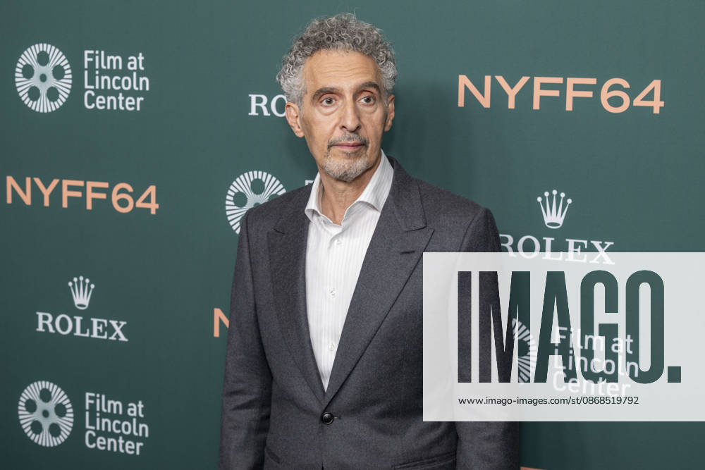 JOHN TURTURRO attends the premiere of A Statement at the 64th annual New York Film Festival at Alice Tully Hall, Lincoln Center in New York. 3 October 2026 New York USA - ZUMAa265 20261003_zep_a265_018