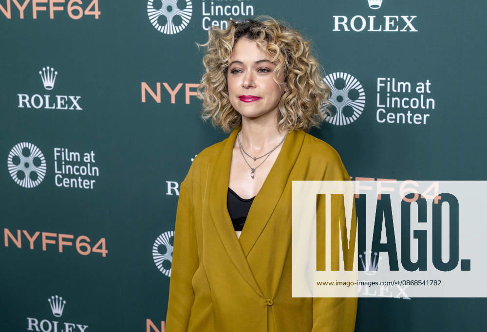 Tatiana Maslany attends the 64th New York Film Festival Tom McCarthyâ€⠢s A Statement World Premiere. Held at Alice Tully Hall at Lincoln Center in New York. Zuma Press. October 3, 2026. New York United States - ZUMAp281 20261003_zea_p281_141