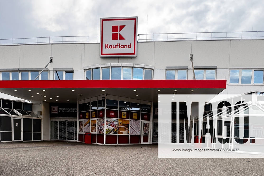 Wirtschaft , emwir , v.l. Kaufland Logo Supermarkt Discounter Symbolfoto, Symbolbild Ettlingen