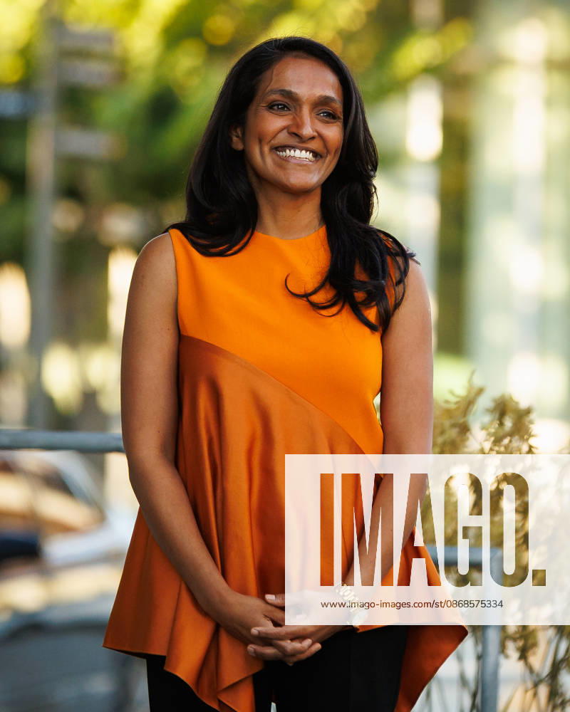 Los Angeles mayoral candidate NITHYA RAMAN waits to go on stage during an event at Los Angeles Trade-Technical College in downtown Los Angeles on Sunday, Oct. 4, 2026. Los Angeles USA - ZUMAt176 20261004_zsp_t176_012