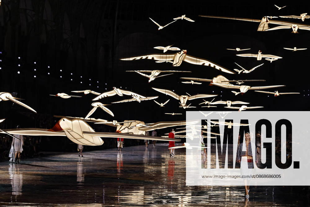 Chanel Ready-to-Wear Spring Summer 2027 fashion show at the Grand Palais in Paris during Fashion Week on October 5, 2026, Paris, France