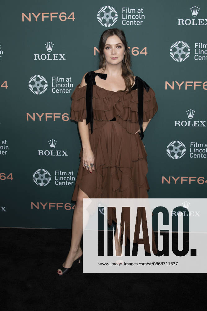 Bei der Premiere des Kinofilms Artificial auf dem 64. New York Film Festival in der Alice Tully Hall im Lincoln Center. New York