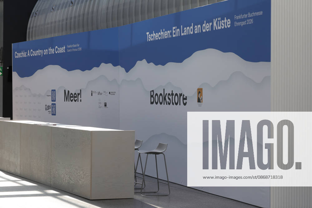 Frankfurt Impressionen 06.10.2026 Die 78. Frankfurter Buchmesse präsentiert im Ehrengastpavillon Tschechien mit dem Slogan Ein Land an der Küste Frankfurt (Main) Hessen Deutschland