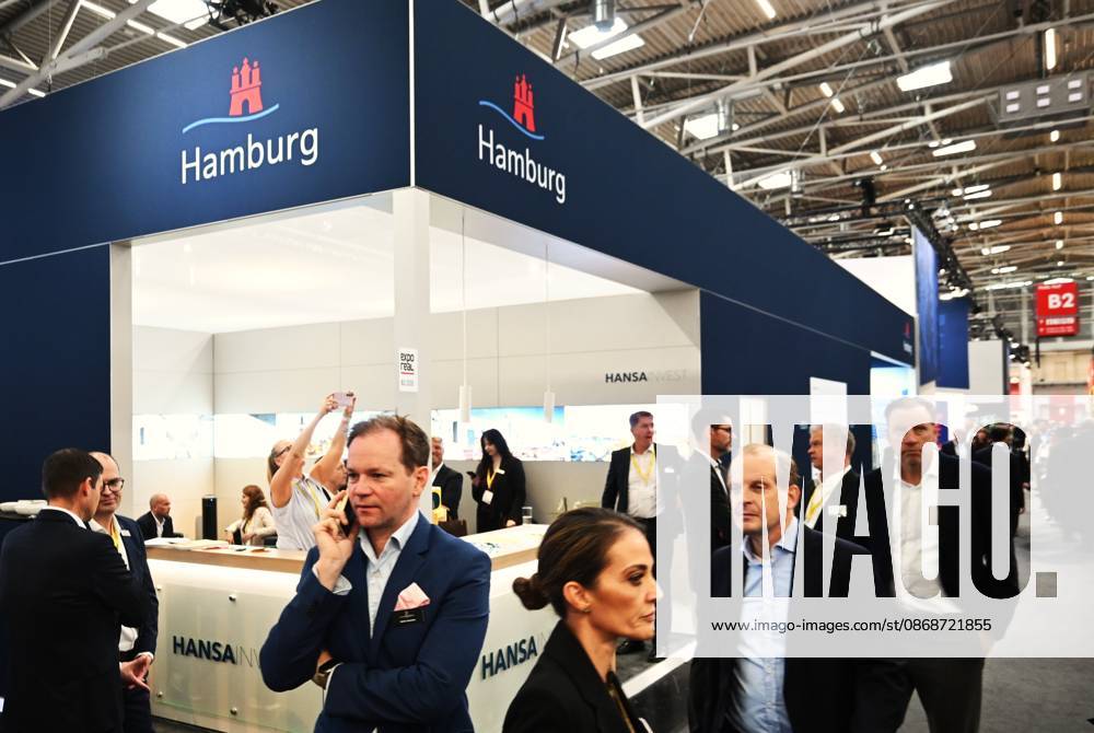 Die EXPO REAL 2026 findet aktuell auf dem Messegelände der Messe München statt. Sie ist Europas grösste internationale Fachmesse für Immobilien, Investitionen und Infrastruktur. Foto: Messestand Hamburg.