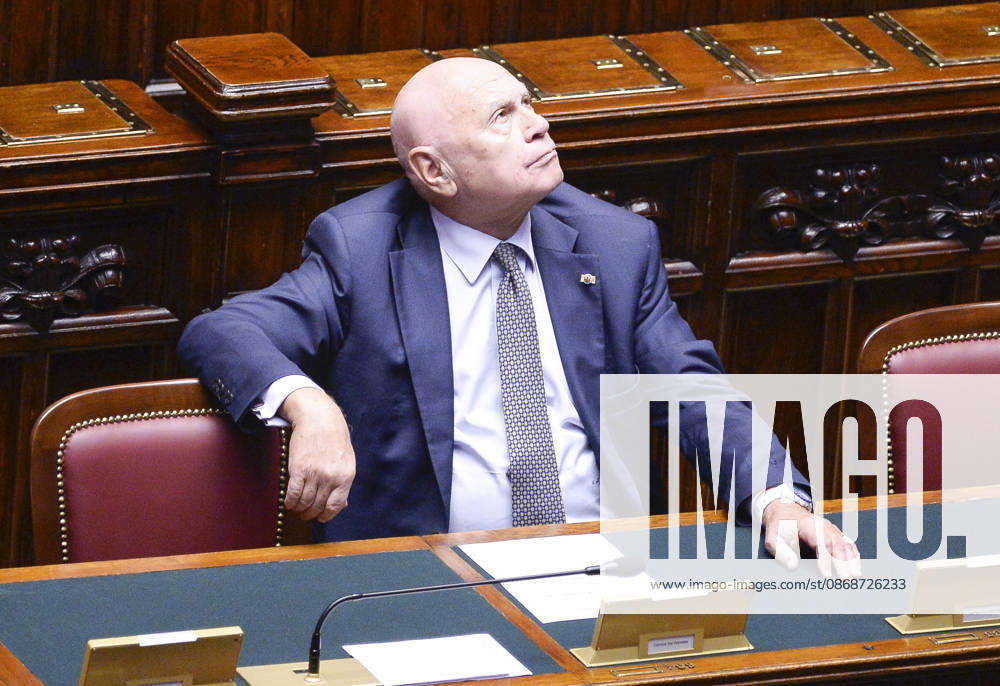 IPA89364981 - Rome, Chamber of Deputies: Electoral Law, explanations of vote, and vote of confidence on Article 1; photo by Carlo Nordio
